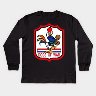 67th Fighter Squadron Kids Long Sleeve T-Shirt